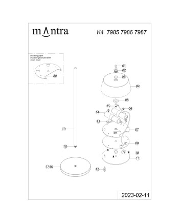 K4 * FAROL NEGRO EXTERIOR PORTATIL LED IP54 3000K